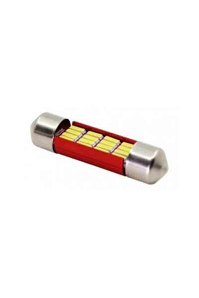 Xenon Bright Bec auto cu LED-uri de 36 mm cu 16 SMD 4014 fără polaritate