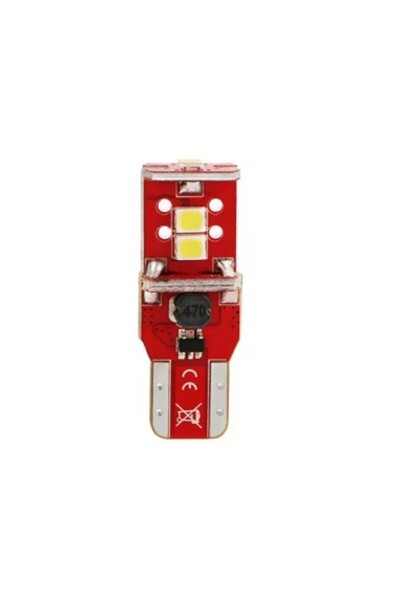 Xenon Bright Bec auto cu LED-uri Canbus T10 5 SMD 2835 12V - fără polaritate