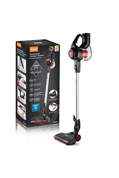 divendi-ro Aspirator fără fir și fără sac, RAF R8667, 100 W, 2 accesorii, fil...