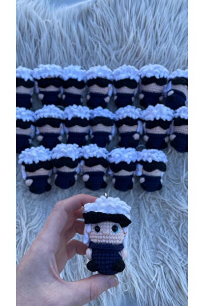 Morey Πλεκτό μπρελόκ Amigurumi - Χειροποίητο αξεσουάρ τσάντας και δώρο φιγούρ...