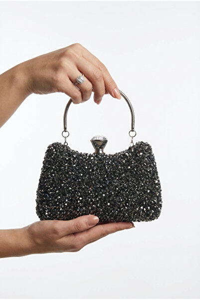 Çanta Trend Γυναικείο βραδινό φόρεμα με πέτρες και μακρύ μοντέλο με Τιράντα α...