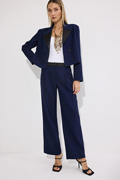 Touché Privé SATEN KEMERLİ PANTOLON