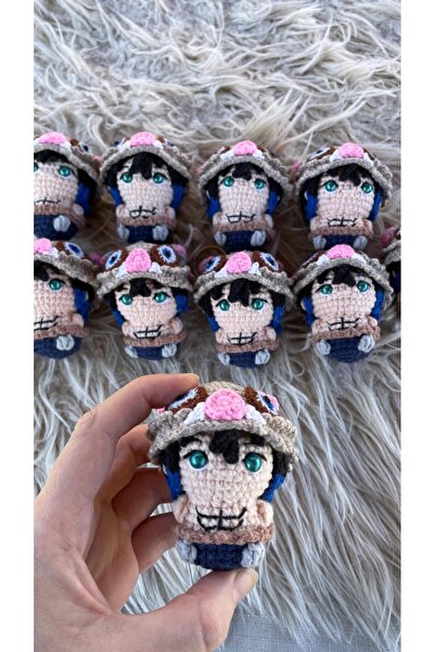 Morey سلسلة مفاتيح محبوكة من أميجورومي - إكسسوار حقيبة يدوية الصنع وهدية على ...