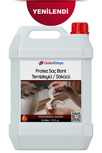 Dolar Kimya Protez Saç Bant Sökücüsü Temizleyicisi (Alkol Bazlı) | 5 Litre
