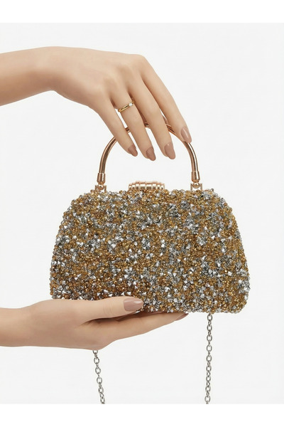 Çanta Trend Γυναικεία τσάντα βραδινού φορέματος Crystal Big Stone Τσάντα ειδι...