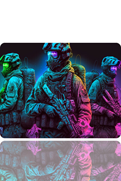 BLS 48X40 Cm Oyuncu Gaming Mouse Pad Kaymaz Kauçuk Taban Fare Altlığı Mousepad L