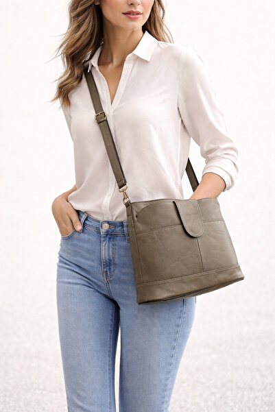 Sir Cliffson Hakiki Deri Crossbody Postacı Çanta