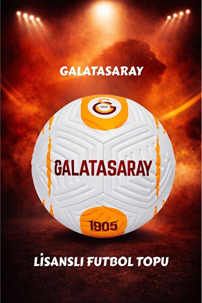 CANSPORT GALATASARAY LİSANSLI PREMİUM ORJİNAL FUTBOL TOPU YENİ SEZON 430 GR 5...