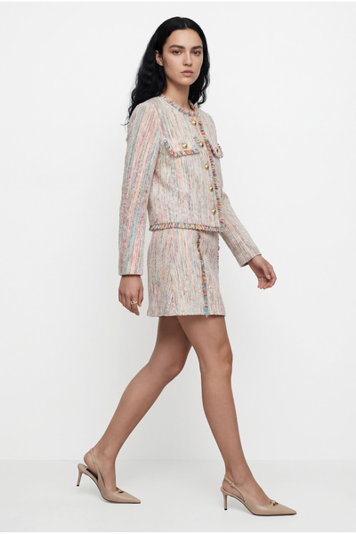 Masha Kate Dokulu Tüvit Etek