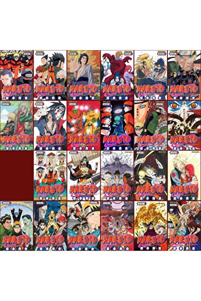 Gerekli Şeyler Yayıncılık Naruto 36-47 ve 49-58. Arası Ciltler (48. Cilt Yok ...