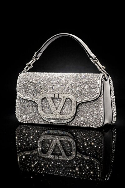 mothers dream LV Patent Leather Crystal Stone Luxury Bag – Diamond Edition