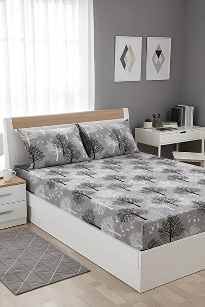 üntaş Battal Double Elastic Sheet +2 Pillowcases