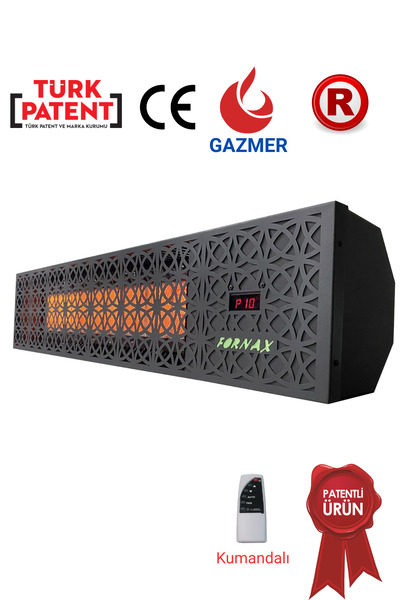 DM Fornax (14 Kw) Doğalgazlı Seramik Radyant Isıtıcı CE Belgeli, GAZMER Onayl...