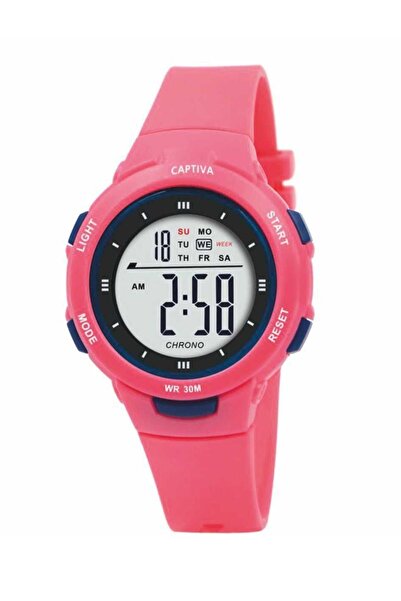 captiva Digital 30 Mt Suya Dayanıklı Işıklı Alarmlı Kronometreli Takvimli Sli...