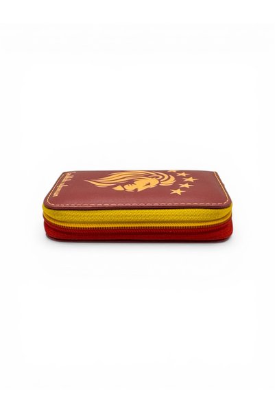 sinbEsg Special Design 5 Star Lion Image Zippered Coin Compartment Card Holder Wallet for Children & Teenagers