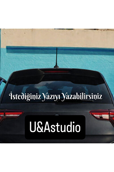 Kıvırcıkyoga Araba arkasi yazisi -arac oto laptop duvar uyumlu 90×7