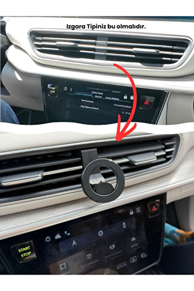 XPRO Aksesuar XPRO Telefon Tutucu (Togg T10X 2025 Model Uyumlu) Özel Tasarım ...