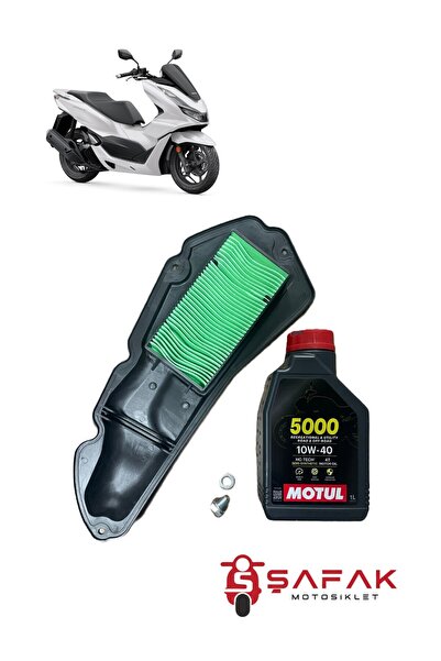 ŞAFAK MOTOSİKLET HONDA PCX 125 HAVA FİLTRESİ (2021-2023 MODEL) MOTUL 5000 YAĞ