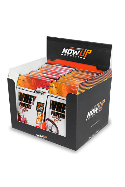 NOWUP NUTRITION Whey Protein Sachet 30X36 Gr – Disposable – Strawberry & Choc...