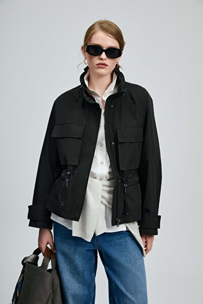 Lufian 121120012 Quinn Summer Coat Women's Coat Black