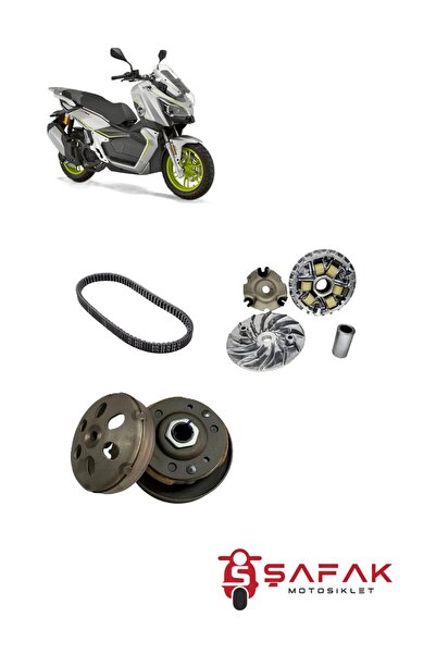 ŞAFAK MOTOSİKLET RKS REALE 125 ÖN ARKA VARYATÖR KAYIŞ SET