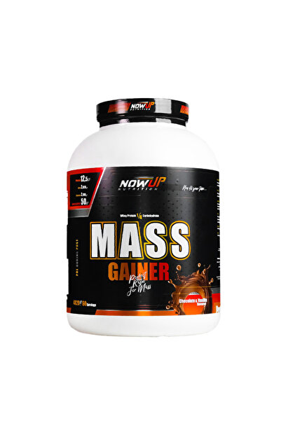 NOWUP NUTRITION Mass Gainer | Kas Gelişimi Ve Kilo Artışı | 4020 gr | Çikolat...