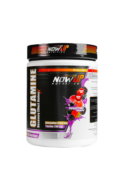 NOWUP NUTRITION Glutamine 360 gr | Orman Meyveli | Kas Onarımı Ve Dayanıklılı...