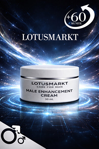 lotusmarkt Care For Man Cream Premium Plus Uzun Deneyim Krem