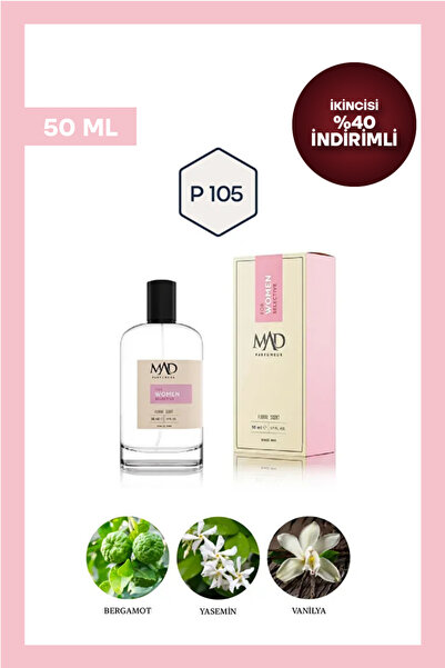 Mad Parfüm Mad P105 Selective 50 ml Kadın Parfüm | Çiçeksi & Misk Notalar