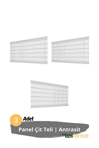 Telfence Panel Çit Teli - 150 x 250 Cm - 3 ADET