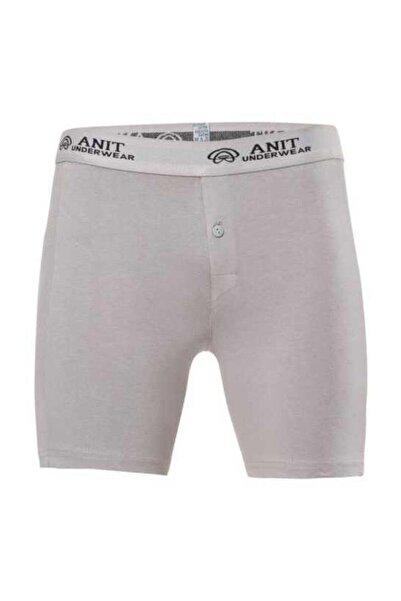 Anıt بوكسر طويل بأزرار من قطن الليكرا للرجال