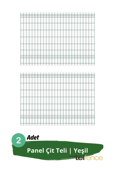 Telfence Panel Çit Teli - 120 x 250 Cm - 2 ADET