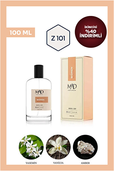 Mad Parfüm Mad Z101 Selective 100 ml Kadın Parfüm | Oryantal & Fresh Notalar