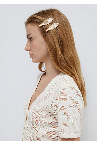 Mavi 2li Klipsli Toka 1913894-34523