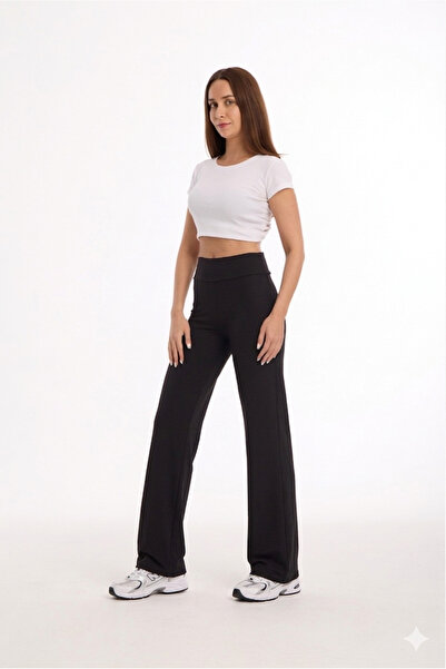 VSE Special Fabric Soft Textured, Bootcut, Gathering and Stretching Effect, H...