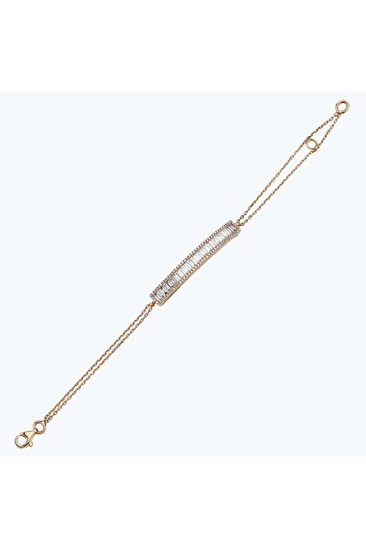 Altınbaş Pırlanta Baget Taşlı Bileklik