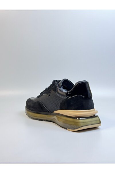 Daytex Premium Hakiki Deri Erkek Sneaker | İthal Hava Tabanlı