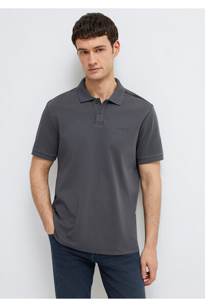 Mavi Black Anthracite Polo Shirt Regular Fit / Normal Cut 0613136-89100