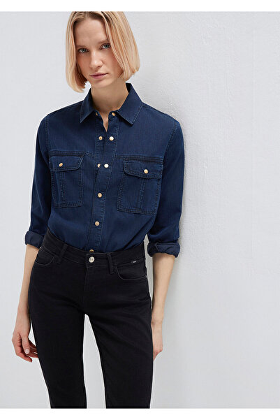 Mavi حذاء نسائي باللون الأزرق الداكن M1211137-90540 Nıa Ink Gol Premium