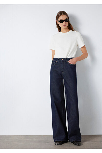 Mavi Ecru Basic T-Shirt Slim Fit / Narrow Cut 1613788-80194