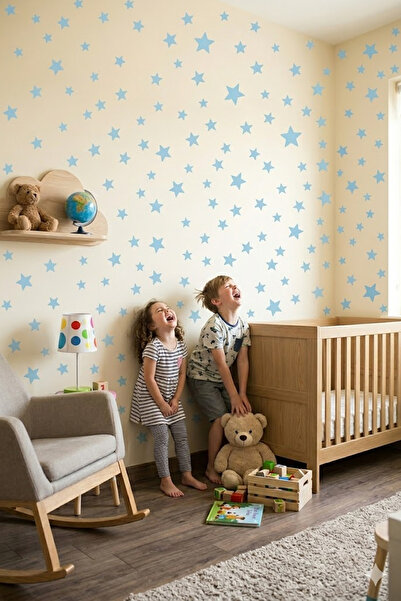 Parti Çocuk Set nalepnica za dečake, 150 komada, plava zvezda