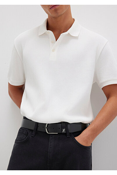 Mavi Black Leather Belt 0912040-900