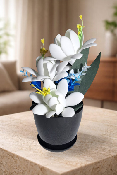 nftart.design زهرة صناعية - نرجس في وعاء