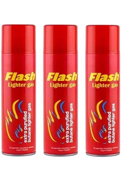Genel Markalar Flash Çakmak Gazı 270 Ml 3 adettir