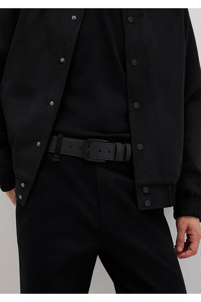 Mavi Black Faux Leather Belt 0911653 -900