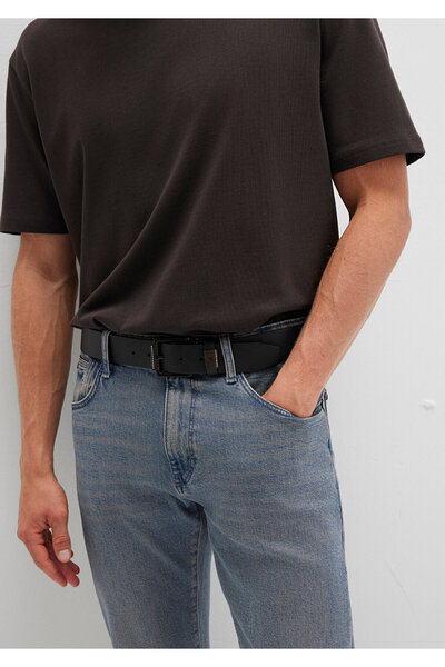 Mavi Black Faux Leather Belt 0910871 -900