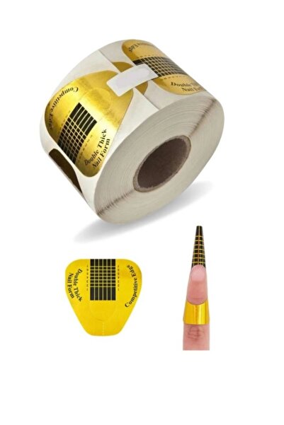 FREELADY Protez Tırnak Gold Şablon 100'lü Gitar