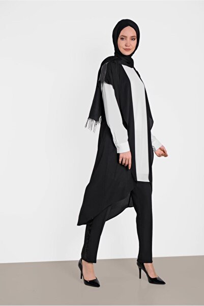 Alvina Partially Embroidered Double Tunic 4475
