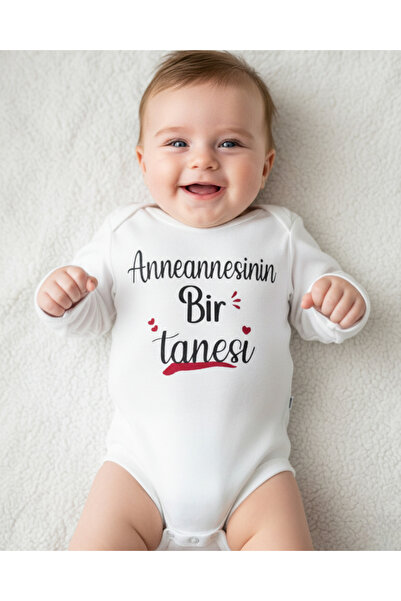 Egelite "واحدة من الجدات" مطبوع قطعة ملابس داخلية للأطفال بأكمام طويلة، مصنوع...