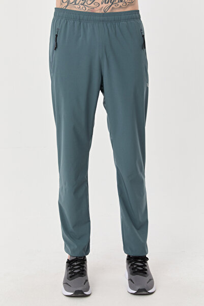 bilcee Men's Green Training Thin Summer Sweatpants 0207
